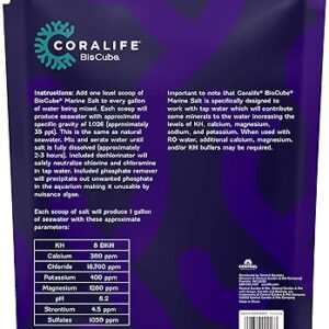 30-Gallon BioCube Marine Salt for Reef Aquariums